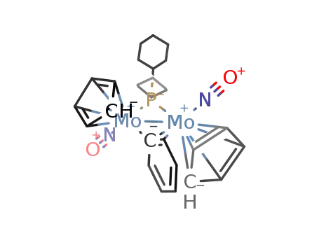 [Mo2(C5H5)2(μ-κ1:η2-Ph)(μ-PCy2)(NO)2]