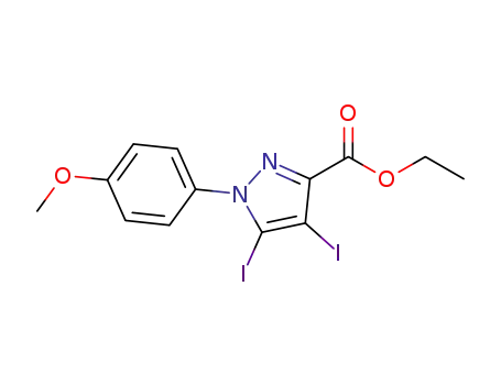 ethyl 4,5-diiodo-1-(4-methoxyphenyl)-1H-pyrazole-3-carboxylate