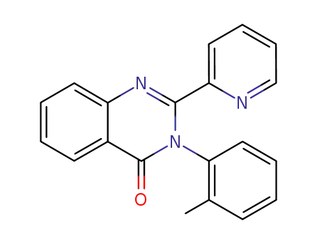 3-(2-メチルフェニル)-2-(2-ピリジル)キナゾリン-4(3H)-オン