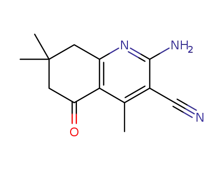 2-amino-4,7,7-trimethyl-5-oxo-5,6,7,8-tetrahydroquinoline-3-carbonitrile