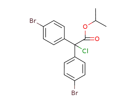 isopropyl 2,2-bis(4-bromophenyl)-2-chloroacetate