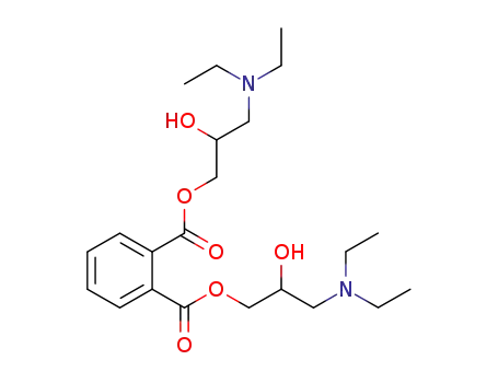Molecular Structure of 1208144-21-1 (bis(3-(diethylamino)-2-hydroxypropyl) phthalate)
