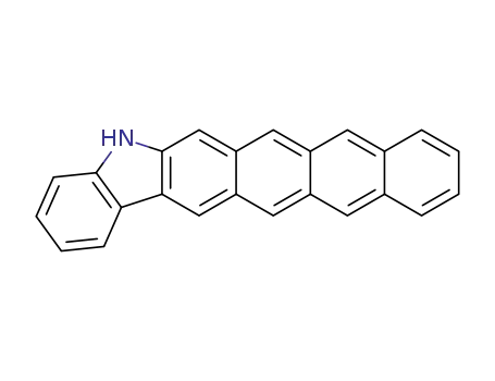 Molecular Structure of 319-23-3 (5H-Anthra[2,3-b]carbazole)