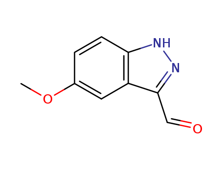 5-Methoxy-1H-indazole-3-carboxaldehyde cas  169789-37-1