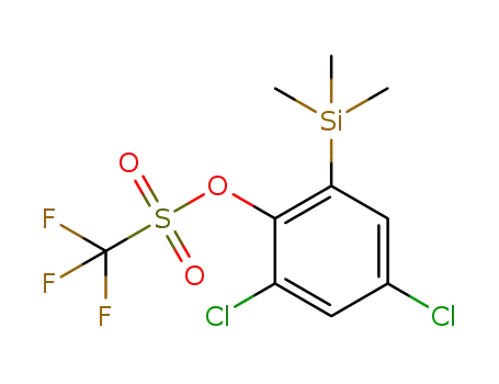 trifluoromethanesulfonic acid 2,4-dichloro-6-trimethylsilanyl-phenyl ester