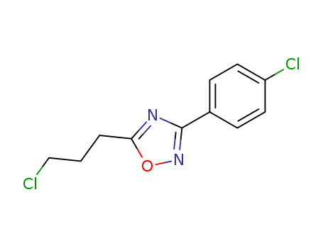3-(4-CHLOROPHENYL)-5-(3-CHLOROPROPYL)-1,2,4-OXADIAZOLE