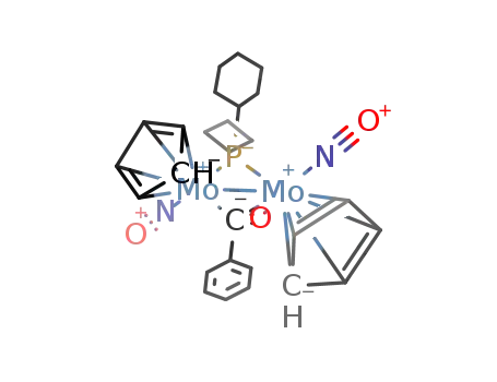 [Mo2(C5H5)2(μ-κ1:η2-C(O)Ph)(μ-PCy2)(NO)2]
