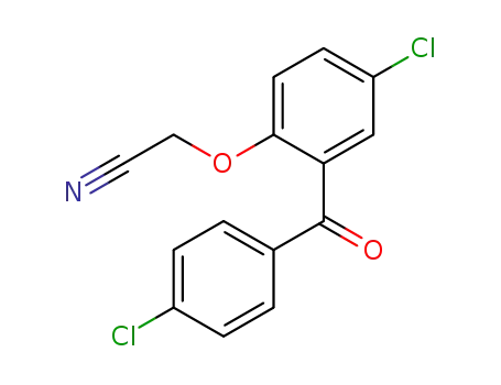 [4-chloro-2-(4-chlorobenzoyl)phenoxy]acetonitrile