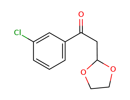α-(1,3-dioxolan-2-yl) 3'-chloroacetophenone