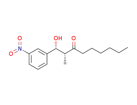 (1R,2R)-1-hydroxy-2-methyl-1-(3-nitrophenyl)nonan-3-one