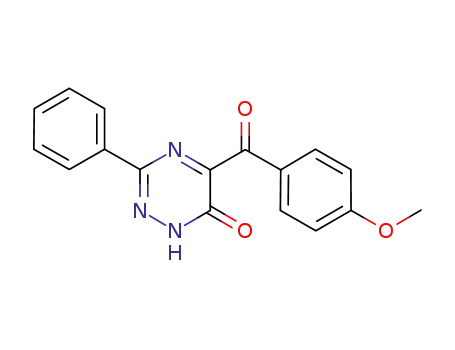 1,2,4-Triazin-6(1H)-one, 5-(4-methoxybenzoyl)-3-phenyl-