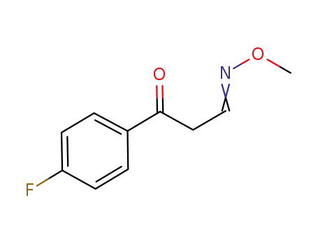 3-(4-FLUOROPHENYL)-3-OXOPROPANAL O-METHYLOXIME