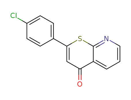 2-(4-chlorophenyl)-4H-thiopyrano[2,3-b]pyridin-4-one