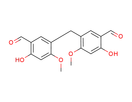 4,4'-dimethoxy-5,5'-methylene-bis-salicylaldehyde