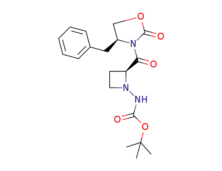 (S)-4-benzyl-3-((S)-N-t-butyloxycarbonylaminoazetidine-2-carboxyl)oxazolidin-2-one