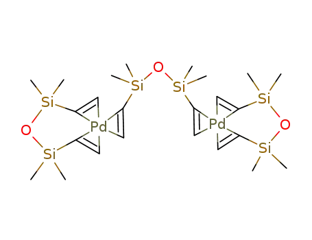 Molecular Structure of 252062-59-2 (1,3-DIVINYL-1,1,3,3-TETRAMETHYLDISILOXANEPALLADIUM(0))
