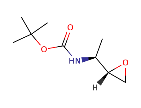 Molecular Structure of 165683-88-5 ([1(S)-METHYL-2(S),3-EPOXYPROPYL]-CARBAMIC ACID TERT-BUTYL ESTER)