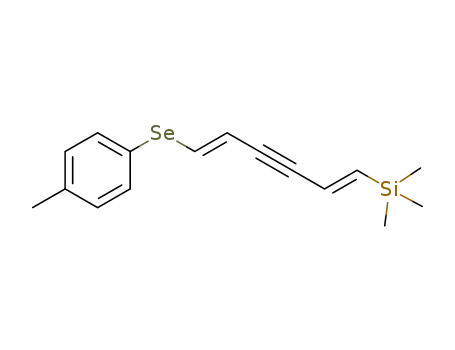 (1E,5E)-1-(4-methylphenyl)seleno-6-trimethylsilylhexa-1,5-dien-3-yne