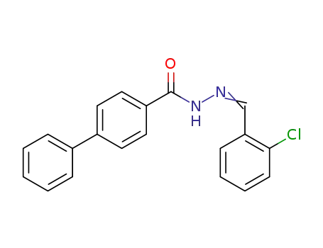 biphenyl-4-carboxylic acid (2-chlorobenzylidene)hydrazide