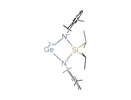 ((iPr)2Si(N(2,6-iPr<sub>2</sub>C<sub>6</sub>H<sub>3</sub>))2)Ge