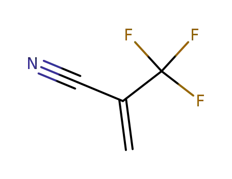 Molecular Structure of 381-84-0 (2-TRIFLUOROMETHYL ACRYLONITRILE)