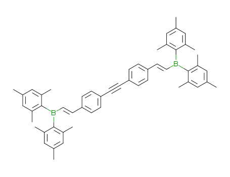 4,4'-bis((E)-dimesitylborylethenyl)tolan