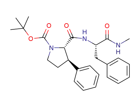 Boc-L-trans(βPh)Pro-L-Phe-NHMe