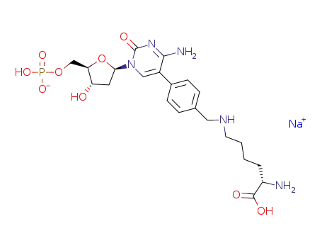 C<sub>22</sub>H<sub>31</sub>N<sub>5</sub>O<sub>9</sub>P<sup>(1-)</sup>*Na<sup>(1+)</sup>