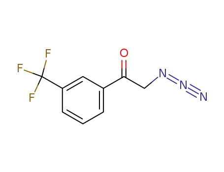 2-Azido-1-[3-(trifluoromethyl)phenyl]ethan-1-one