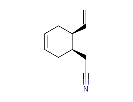 2-((1R,6S)-6-vinylcyclohex-3-en-1-yl)acetonitrile