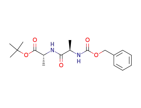 D-Alanine, N-[N-[(phenylmethoxy)carbonyl]-D-alanyl]-, 1,1-dimethylethyl
ester