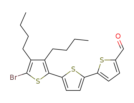 5-bromo-3,4-dibutyl-5''-formyl-2,2':5',2''-terthiophene
