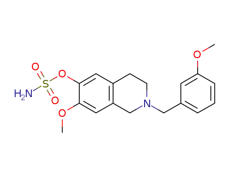 7-methoxy-2-(3-methoxybenzyl)-6-sulfamoyloxy-1,2,3,4-tetrahydroisoquinoline