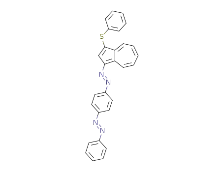 (E)-1-[4-[(E)-phenyldiazenyl]phenyl]-2-[3-(phenylthio)-azulen-1-yl]diazene