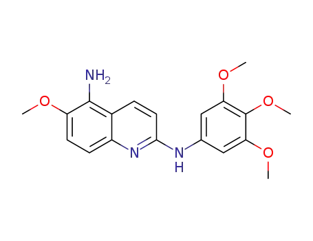 5-amino-6-methoxy-2-(3',4',5'-trimethoxyphenylamino)quinoline