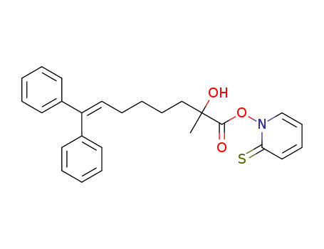1-(2-hydroxy-2-methyl-8,8-diphenyloct-7-enoyloxy)pyridin-2(1H)-thione