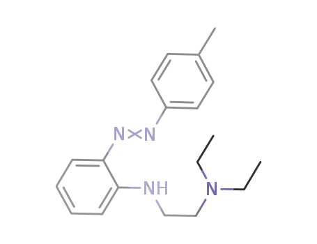 C<sub>6</sub>H<sub>4</sub>(NHCH<sub>2</sub>CH<sub>2</sub>N(C<sub>2</sub>H<sub>5</sub>)2)NNC<sub>6</sub>H<sub>4</sub>CH<sub>3</sub>