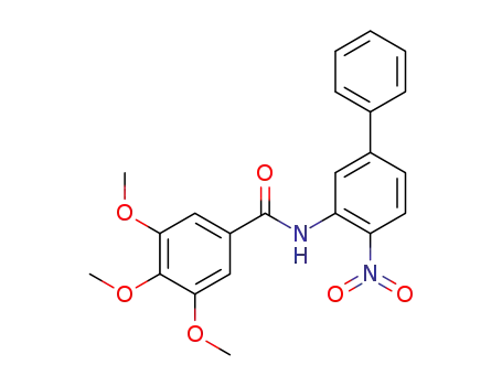 3,4,5-trimethoxy-N-(4-nitrobiphenyl-3-yl)benzamide