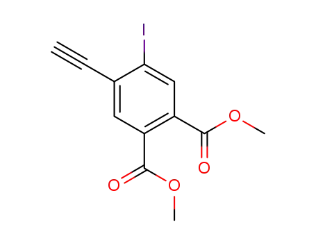 4-ethynyl-5-iodophthalic acid dimethyl ester