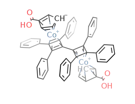 bis[(η5-carboxycyclopentadienyl)(η4-triphenylcyclobutadiene)cobalt]
