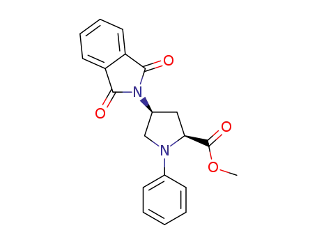 methyl (2S,4S)-1-phenyl-4-phthalimidoprolinate