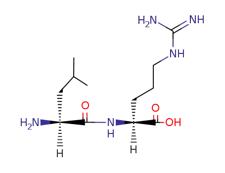 Molecular Structure of 26607-15-8 (H-LEU-ARG-OH)