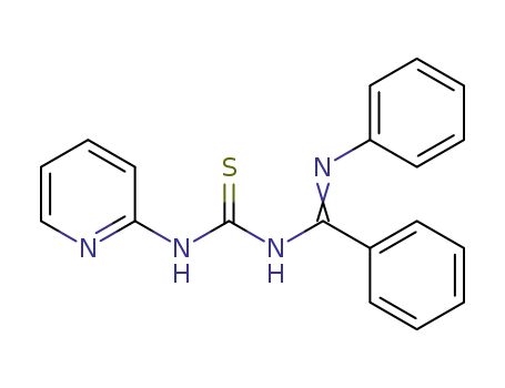 3-(N-phenylbenzimidoyl)-1-(2-pyridyl)thiourea