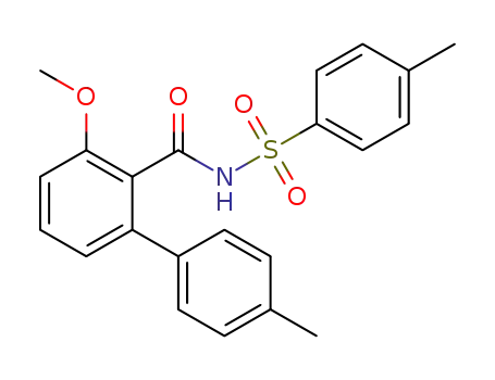 3-methoxy-4'-methyl-N-(4-methylbenzenesulfonyl)biphenyl-2-carboxamide