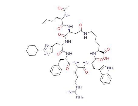 C<sub>56</sub>H<sub>78</sub>N<sub>14</sub>O<sub>10</sub>