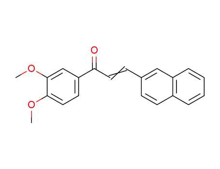 2-Propen-1-one, 1-(3,4-dimethoxyphenyl)-3-(2-naphthalenyl)-