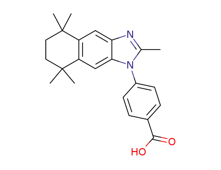 4-(2,5,5,8,8-pentamethyl-5,6,7,8-tetrahydronaphtho[2,3-d]imidazol-1-yl)-benzoic acid