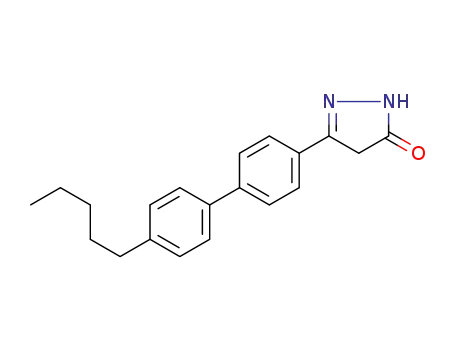 3-(4'-pentylbiphenyl-4-yl)-1H-pyrazol-5(4H)-one
