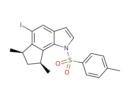 (6R,8S)-5-iodo-6,8-dimethyl-1-(toluene-4-sulfonyl)-1,6,7,8-tetrahydro-1-aza-as-indacene