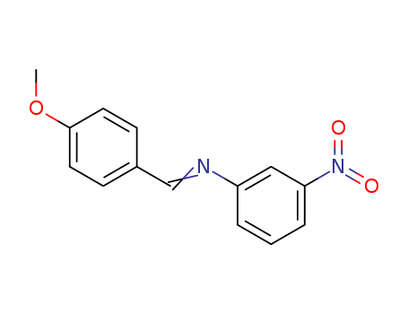 N-[(4-METHOXYPHENYL)METHYLIDENE]-N-(3-NITROPHENYL)AMINE